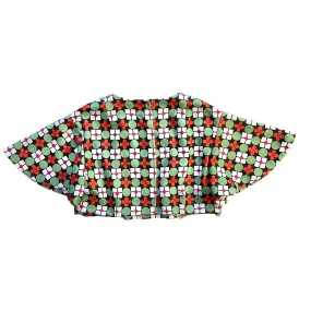 1960's Printed Crop Top / Cape  /  6-8Y