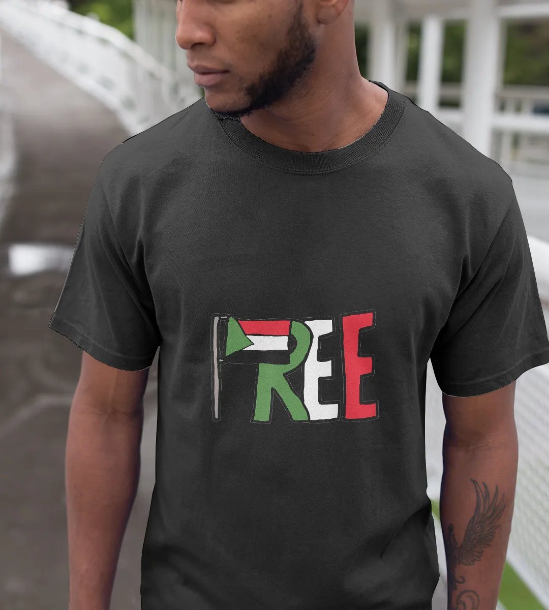 1sttheworld T-Shirt - Free Sudan T-Shirt Black A35