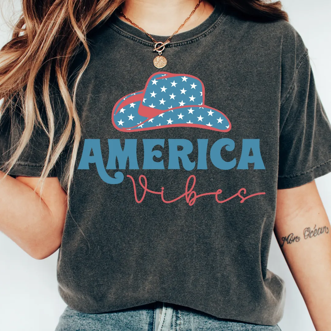 AMERICA VIBES COWGIRL HAT