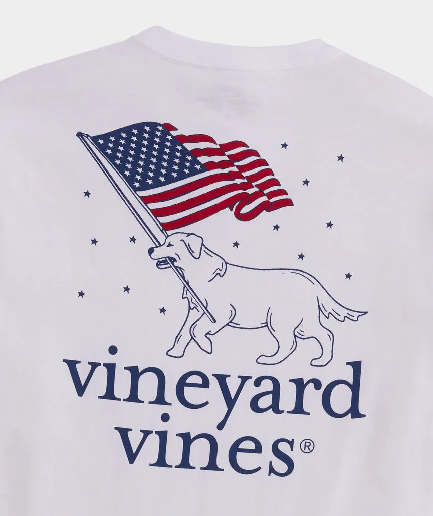 Americana Dog Short Sleeve Tee