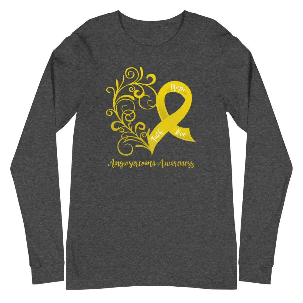 Angiosarcoma Awareness Long Sleeve Tee (Several Colors Available)