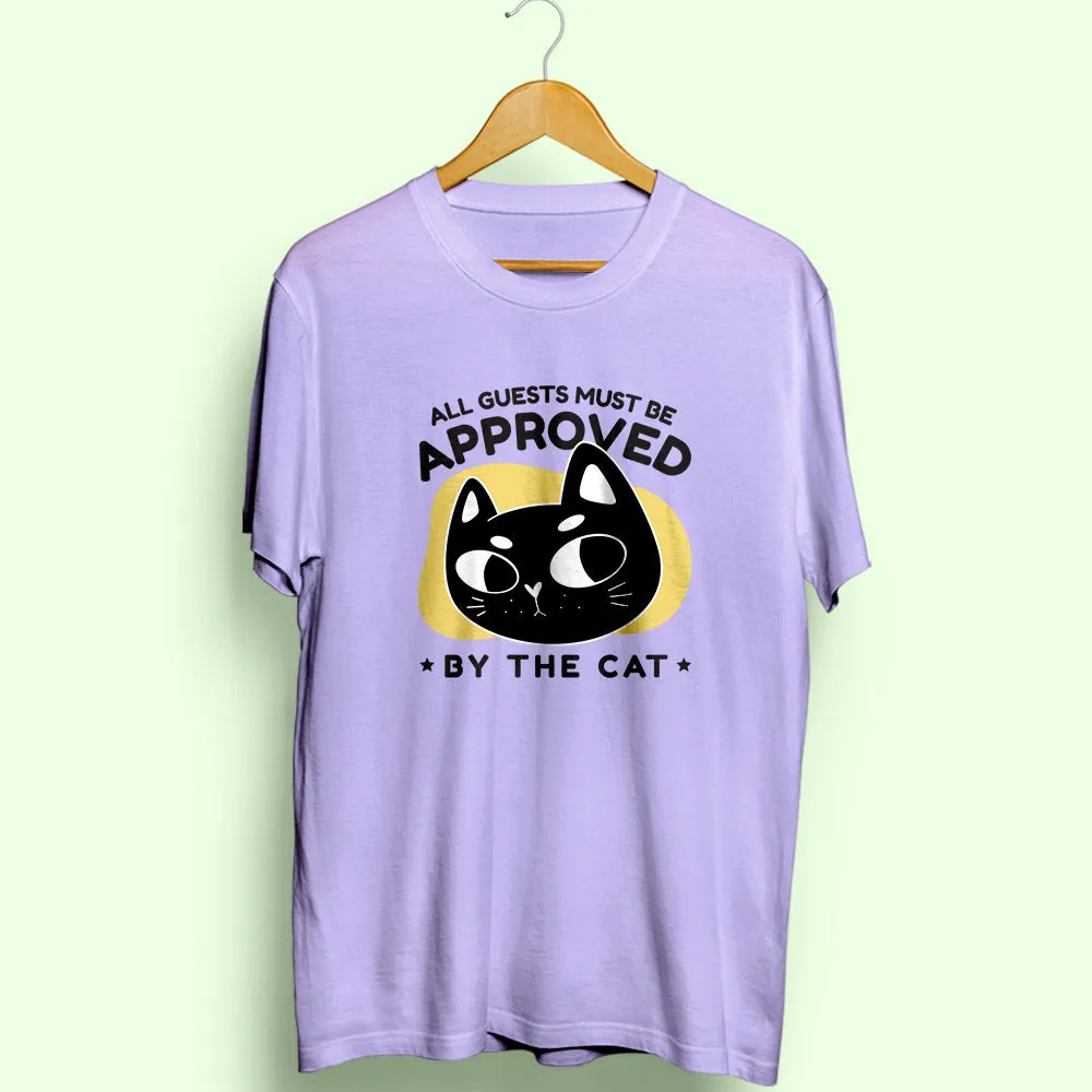 Approved By Cat Half Sleeve T-Shirt