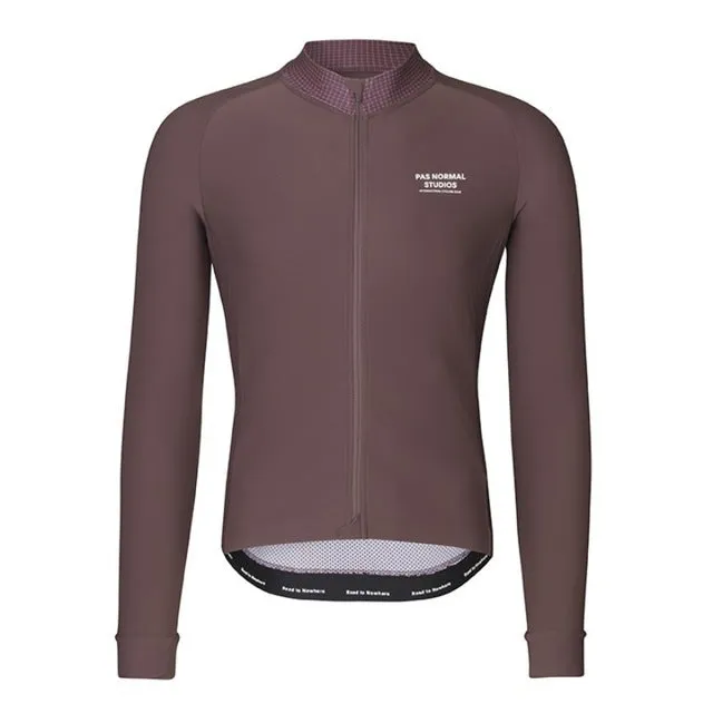 Autumn Sports Long Cycling Jersey Men's Shirt