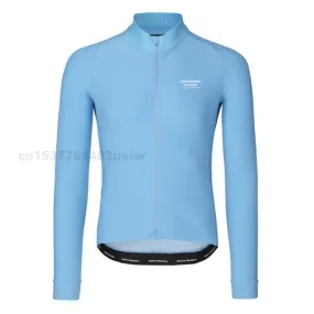 Autumn Sports Long Cycling Jersey Men's Shirt