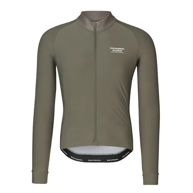 Autumn Sports Long Cycling Jersey Men's Shirt