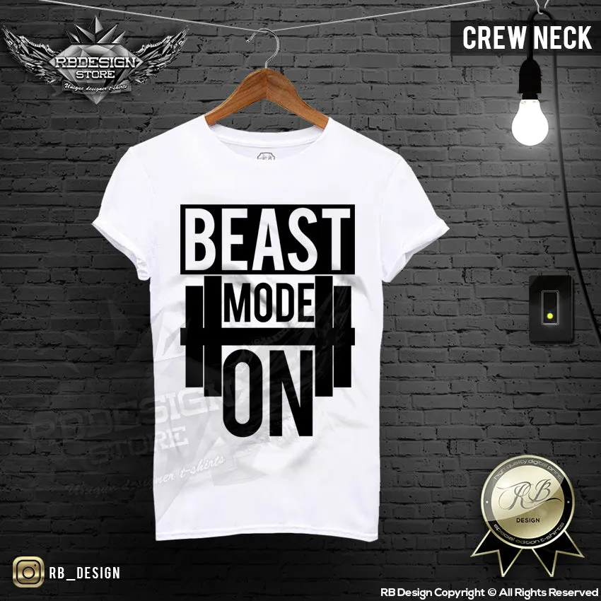 Beast Mode On Mens T-shirt Fitness Gym Training Tank Top MD642