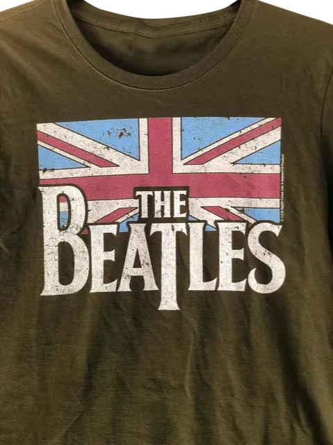 BEATLES Vintage Logo T Shirt