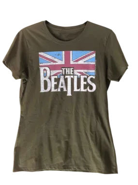 BEATLES Vintage Logo T Shirt