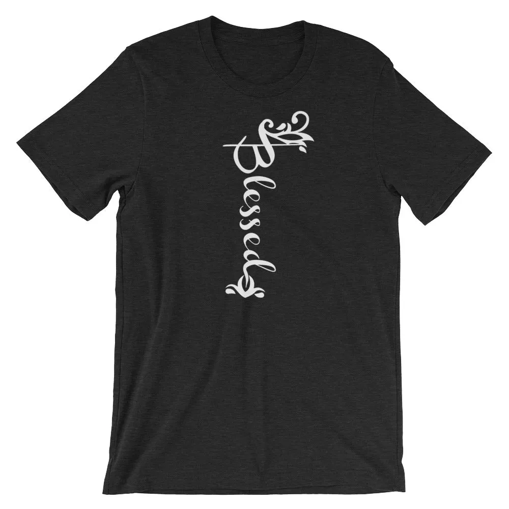 Blessed - Ornamental Design T-Shirt