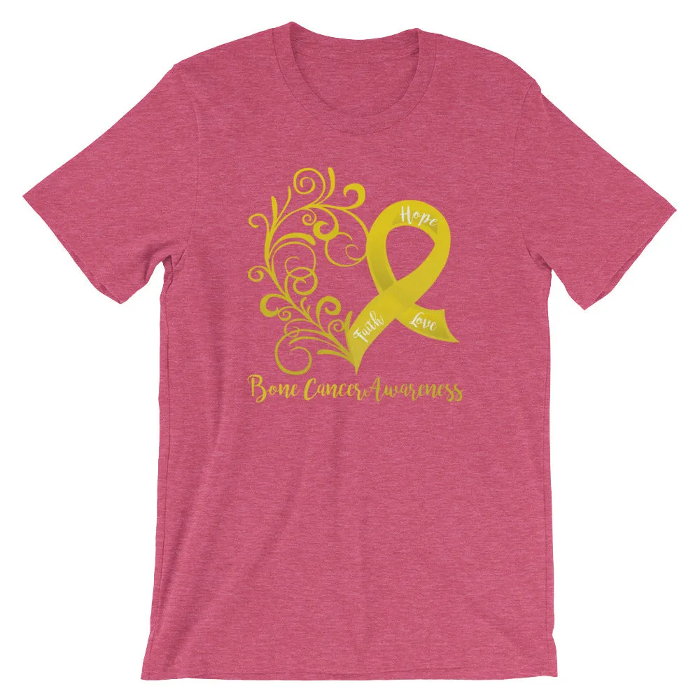 Bone Cancer Awareness Cotton T-Shirt