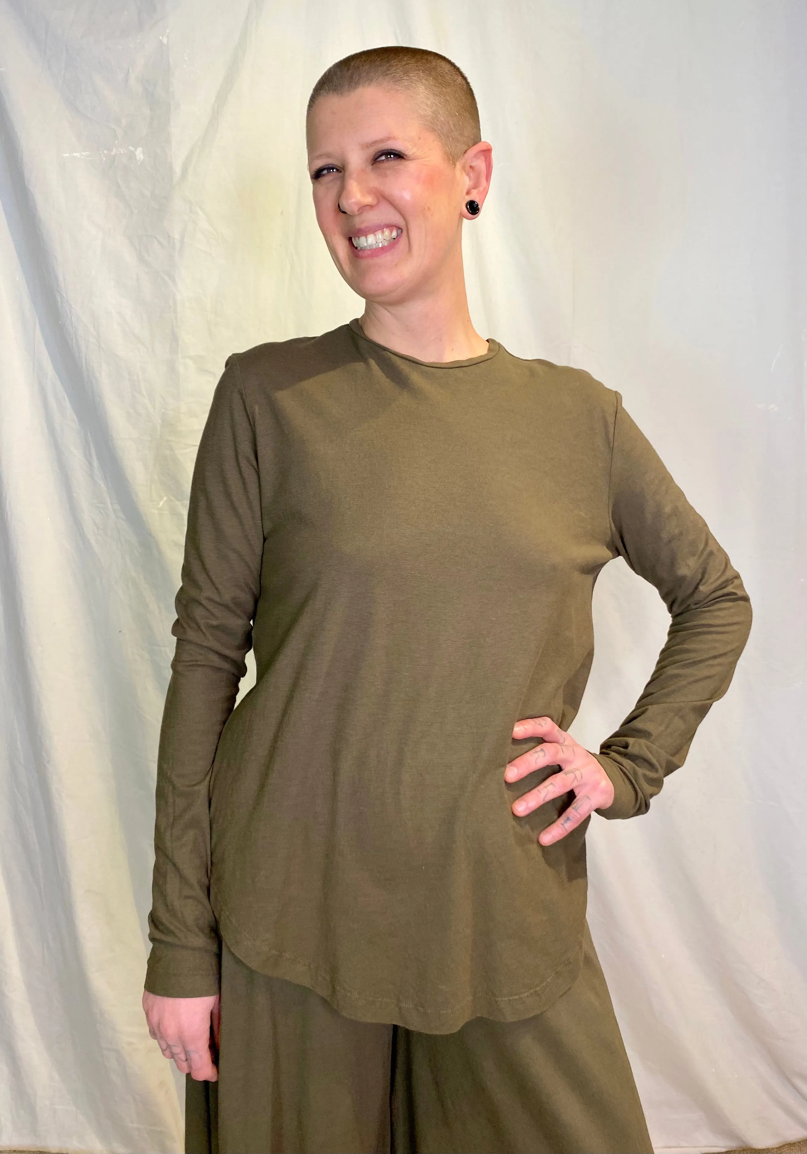 Bonny Long Sleeve in Stout