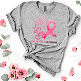 Breast Cancer Awareness Athletic Heather T-Shirt