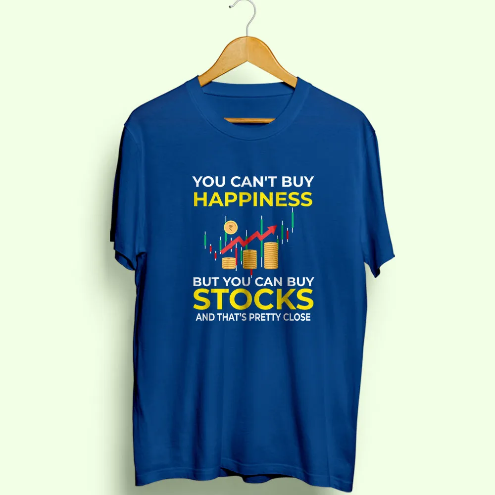 Buy Stocks Half Sleeve T-Shirt