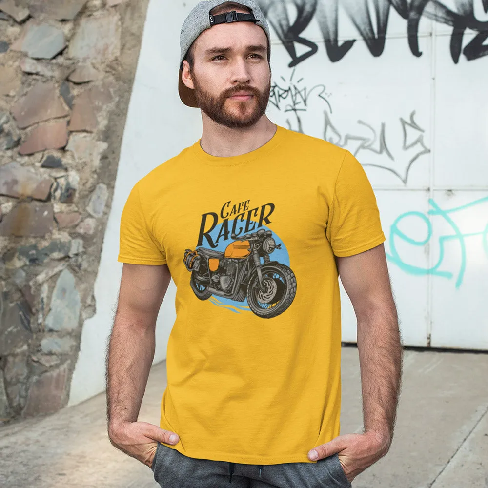 Cafe Racer Half Sleeve T-Shirt