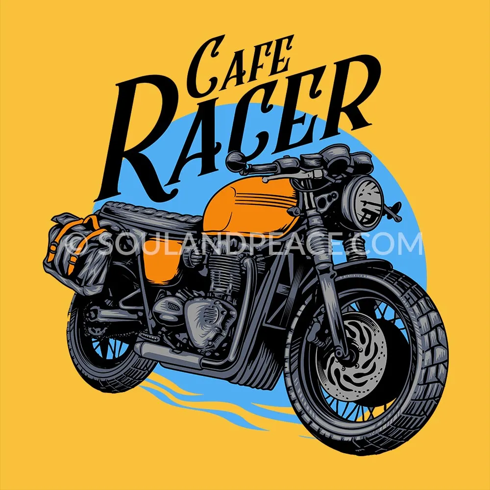 Cafe Racer Half Sleeve T-Shirt