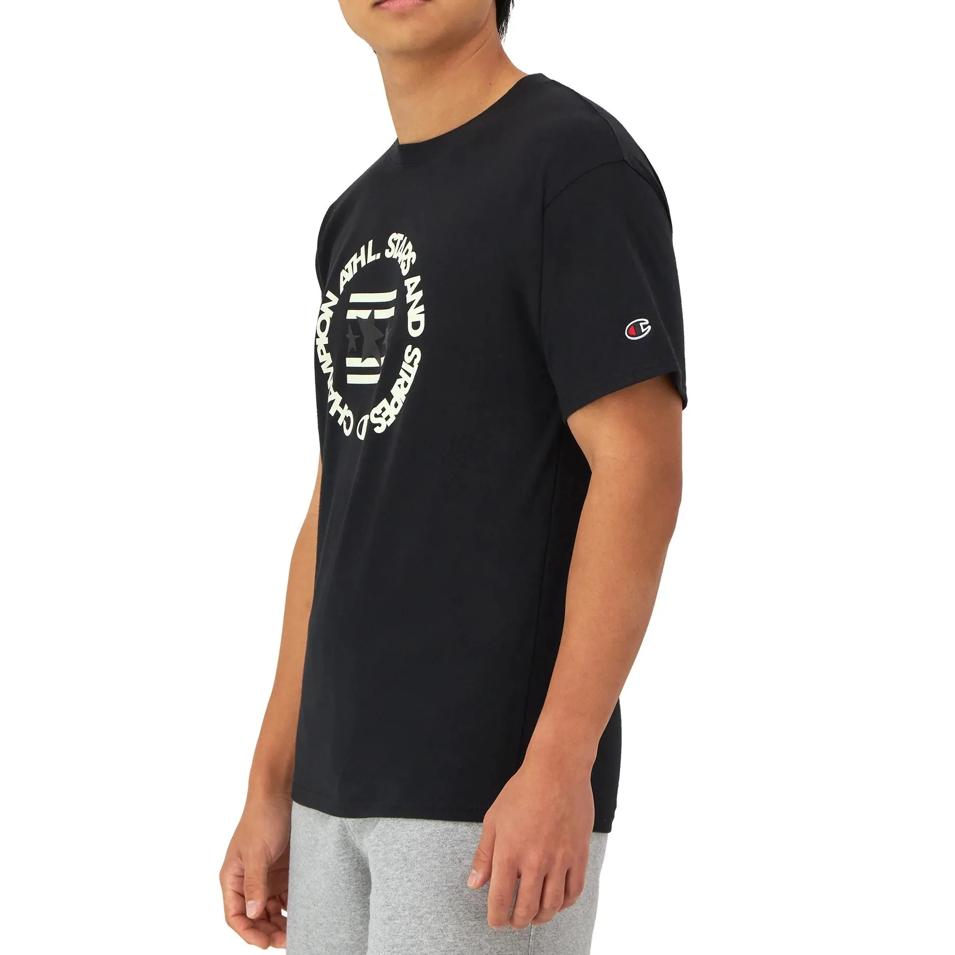 CHAMPION Classic Graphic T-Shirt, Champion Stars & Stripes