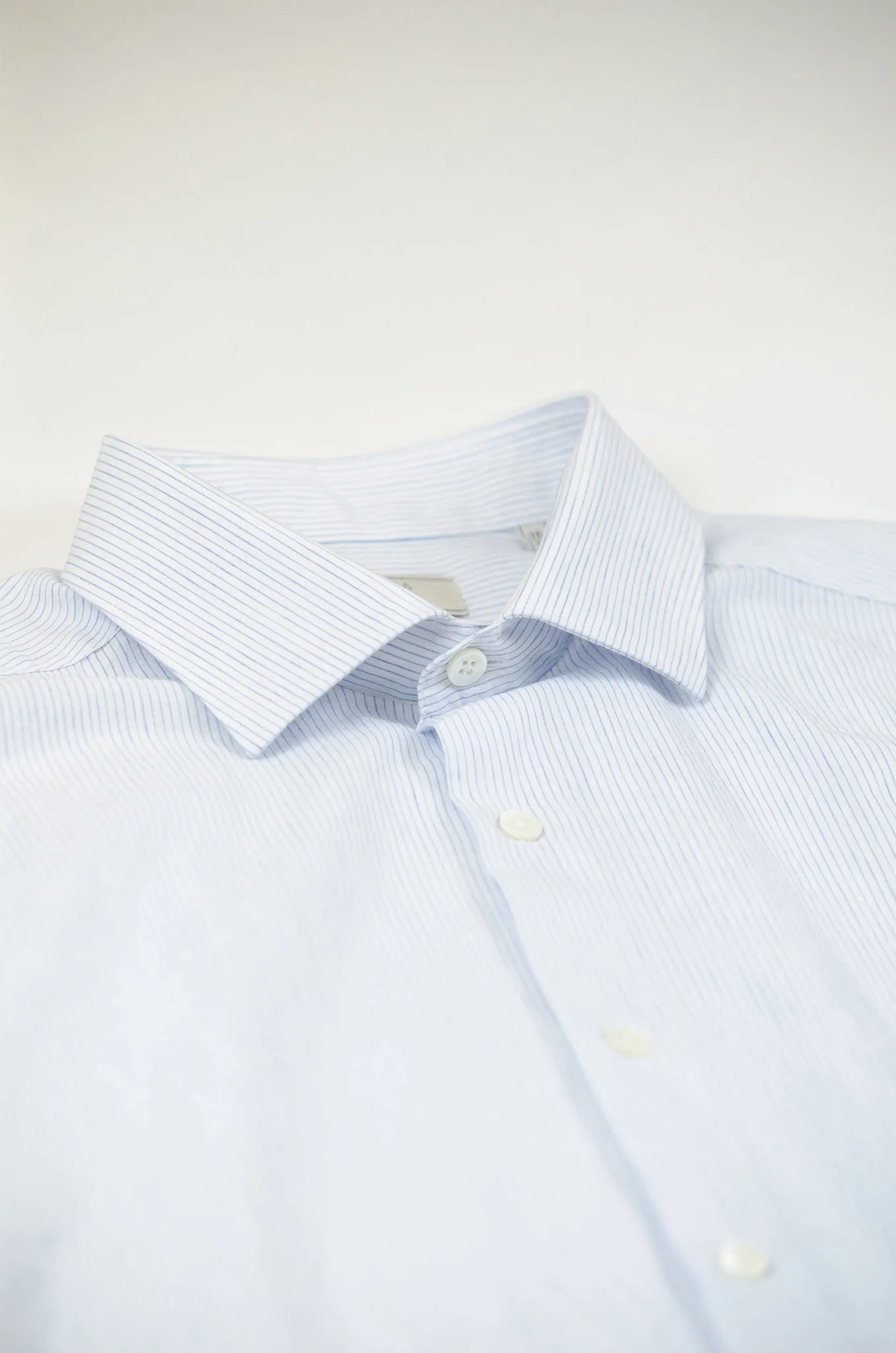 Clamenc Soft Stripe shirt (linen and cotton)