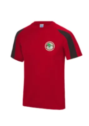 Collierley Nursery & Primary School Red & Black P.E T-Shirt