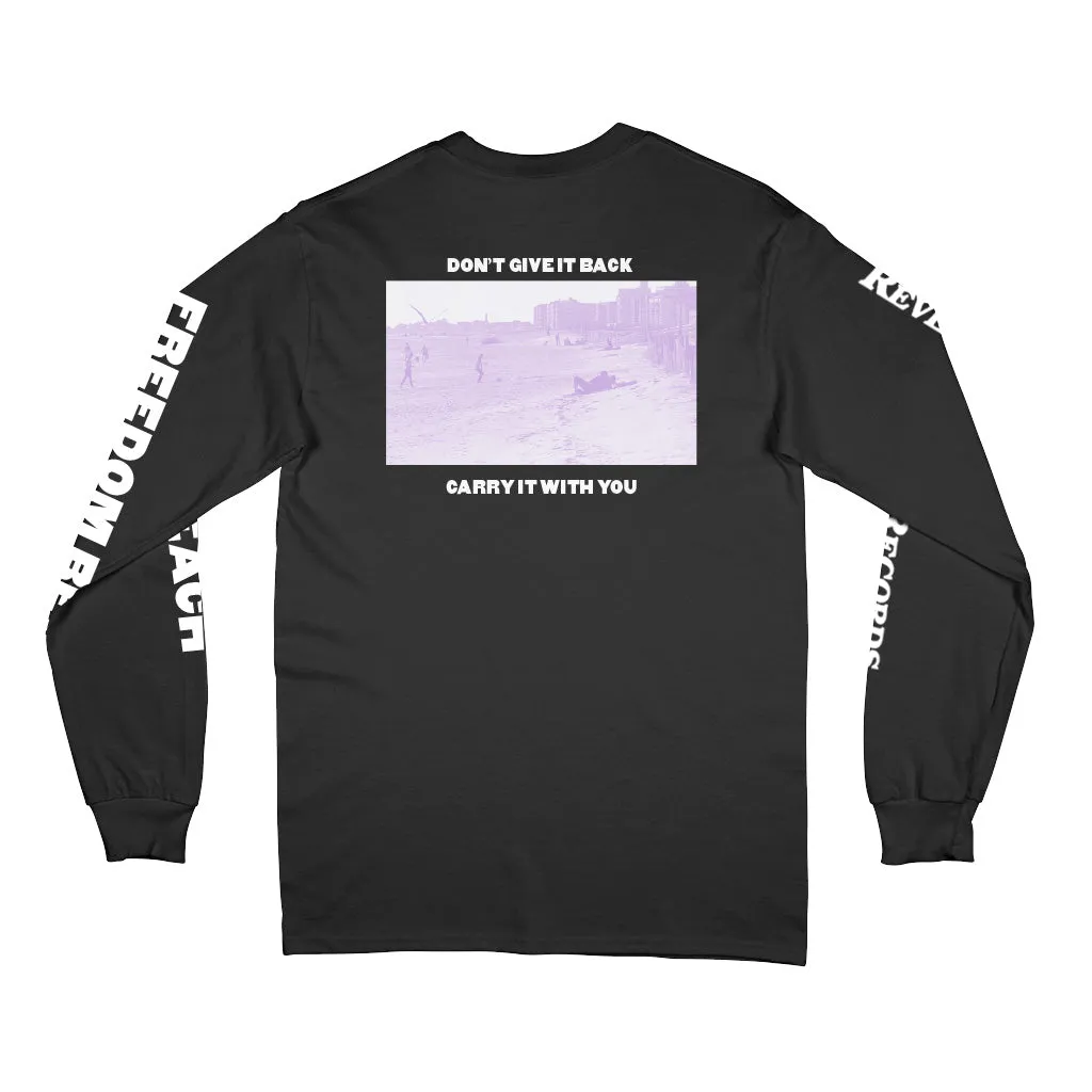 Constant Elevation "Freedom Beach (Black)" - Long Sleeve T-Shirt