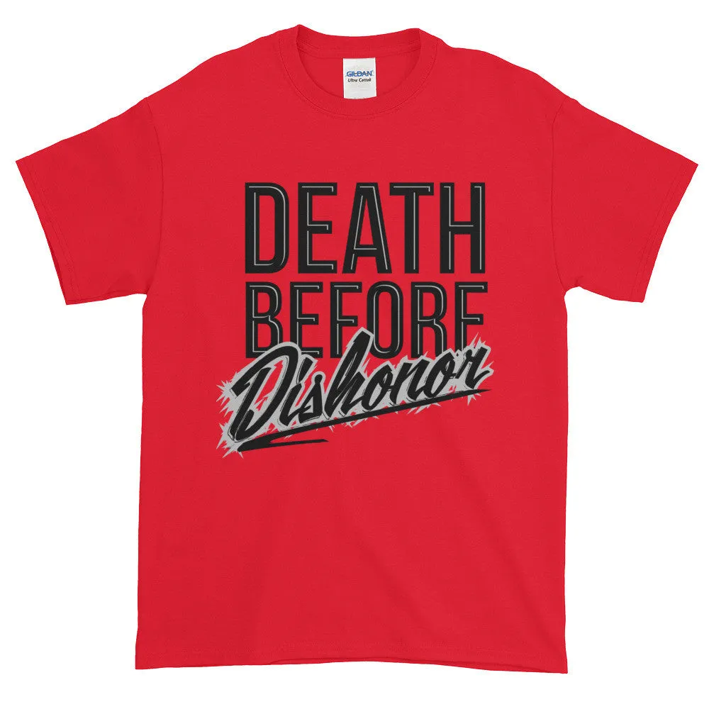 Death Before Dishonor Short Sleeve Graphic T-Shirt