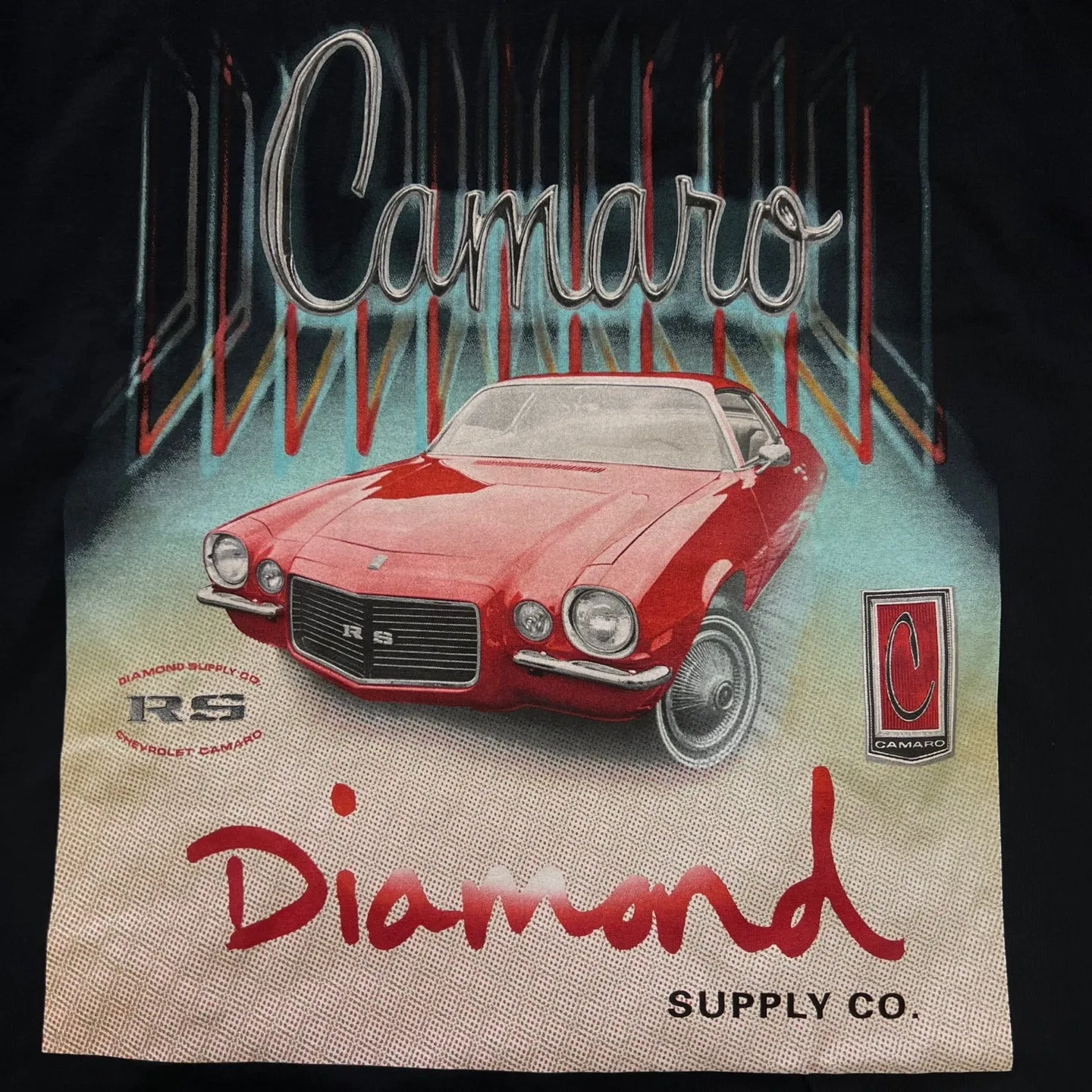 DIAMOND SUPPLY CO. x Chevy Camaro Mens Graphic Tee