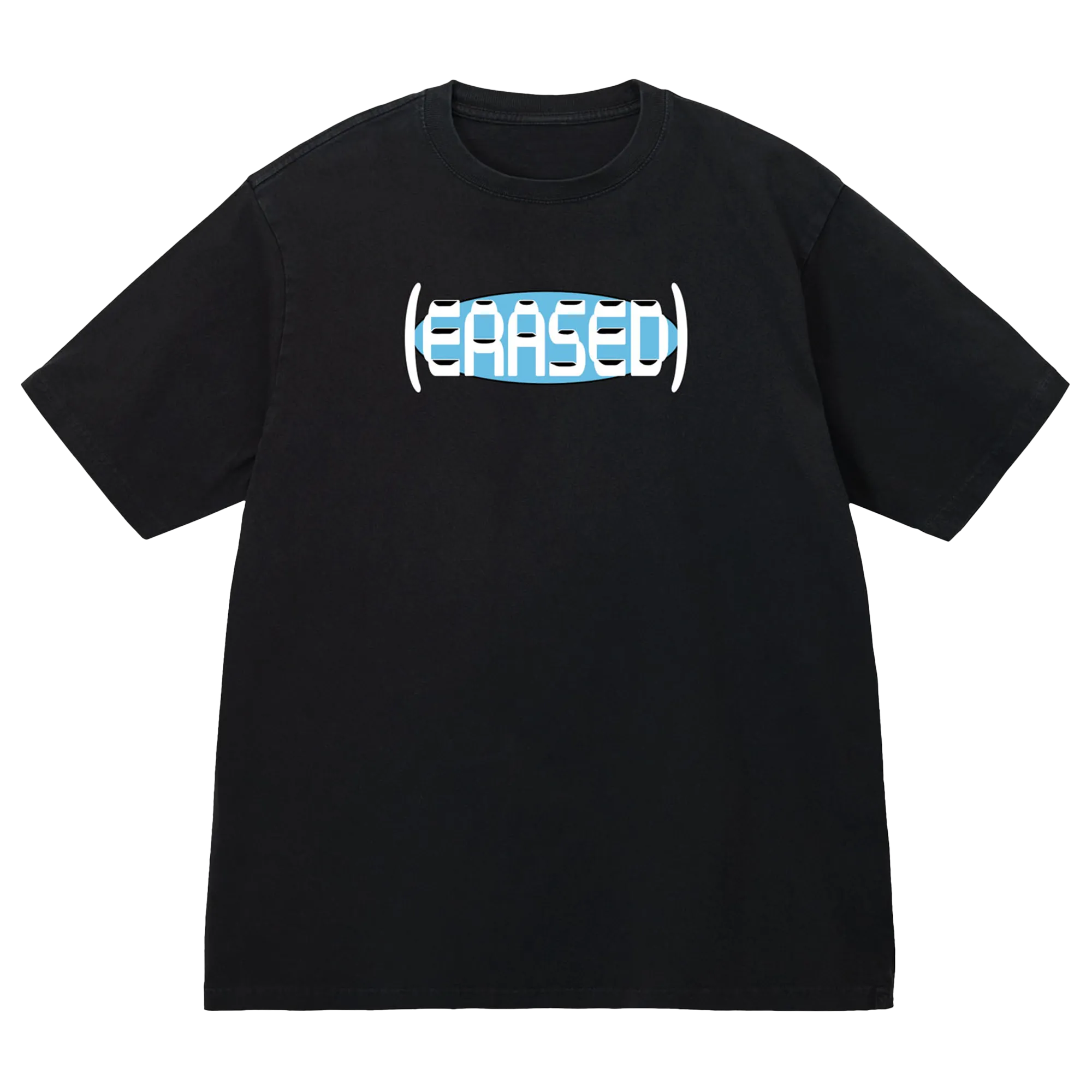 Digital Spiral Black Tee