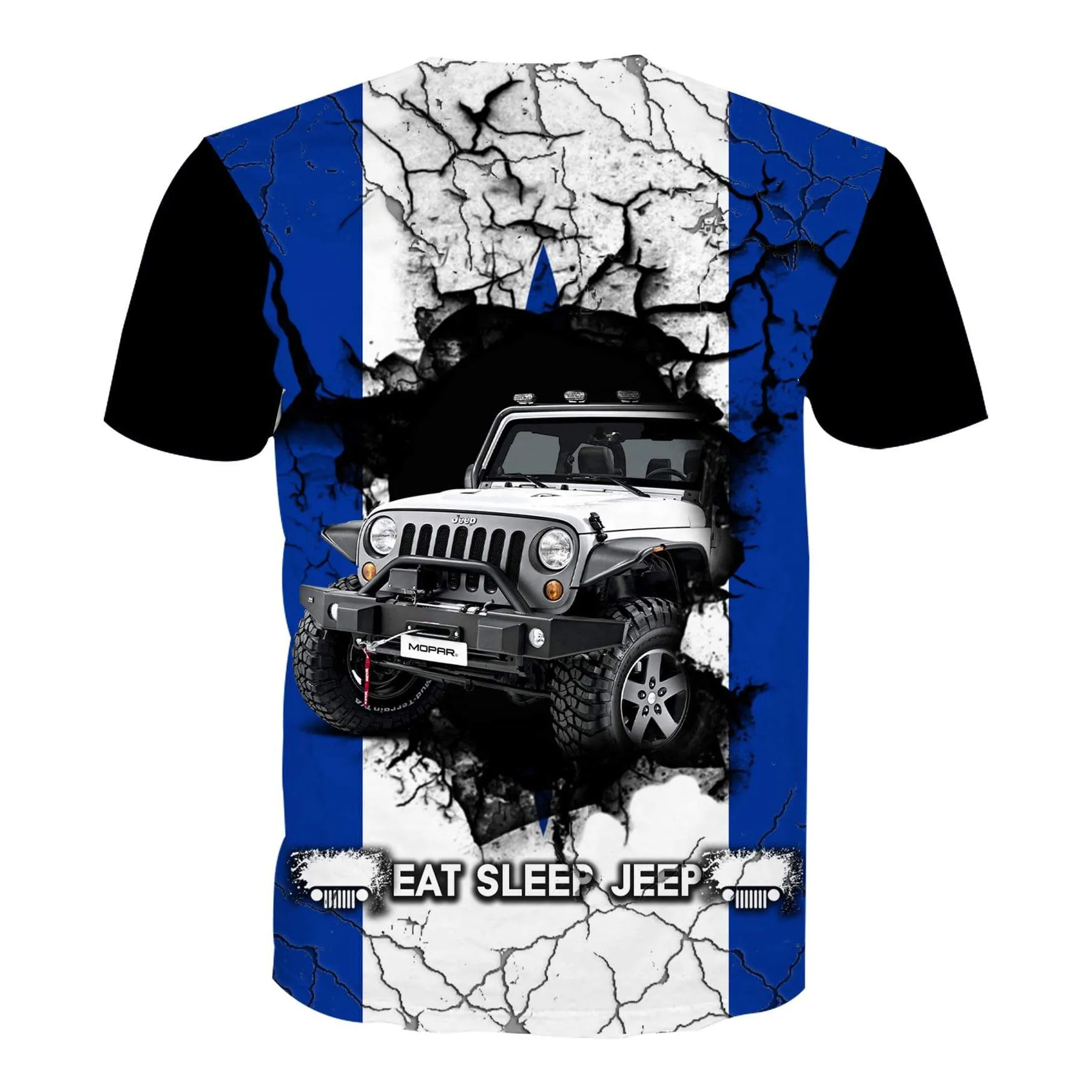 Eat Sleep Jeep Flag Quebec - Kid's T-Shirt