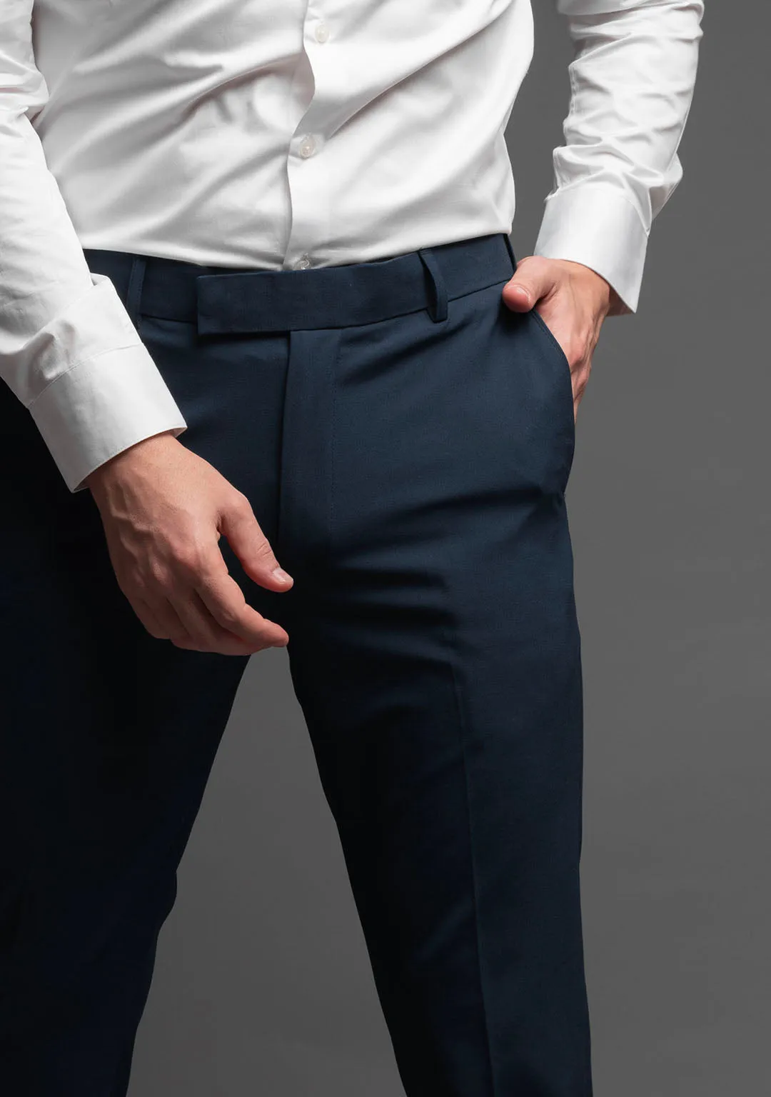 Elite Trousers in Oxford Blue