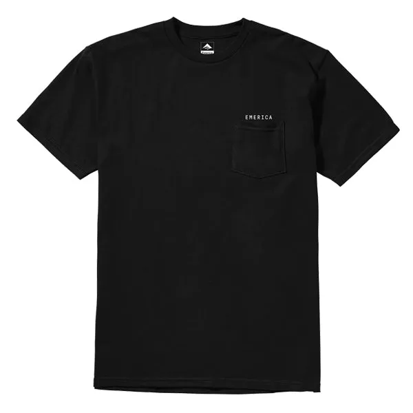 EMERICA DESTINED TEE - BLACK