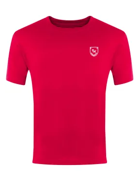 English Martyrs Catholic Primary School Red P.E. T-Shirt