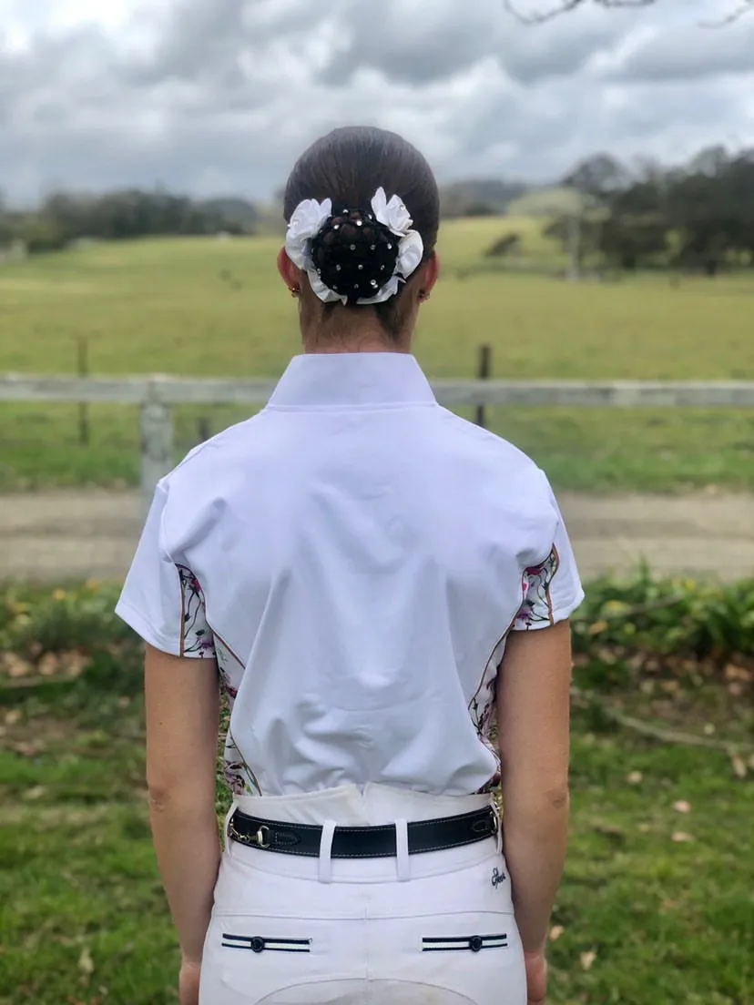 Equestrian Girls Short Sleeve Shirt 'Wildflower'