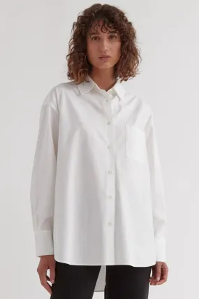 Everyday Poplin Shirt White