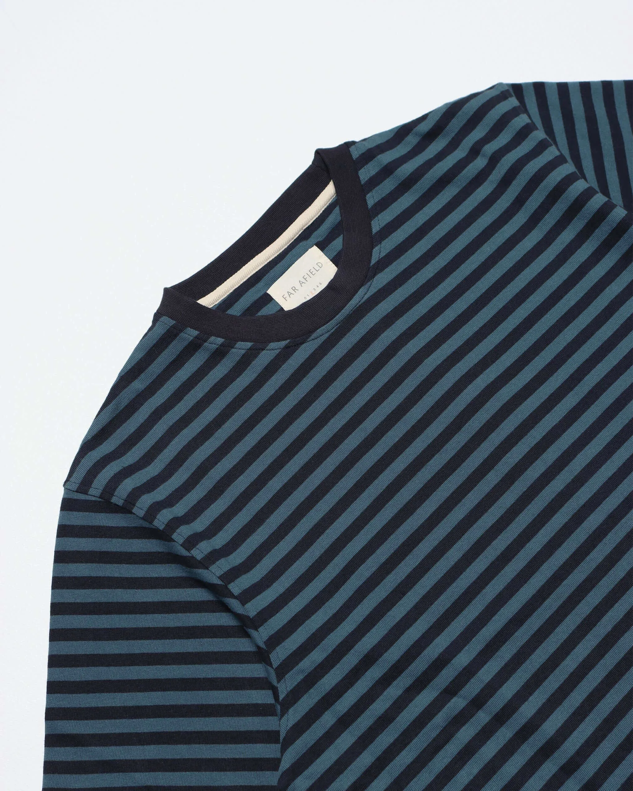 Far Afield Breton T Shirt Stargazer/Navy