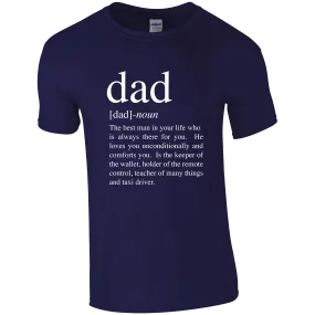 G2HO Designs Fathers Day Noun Dad T-shirt