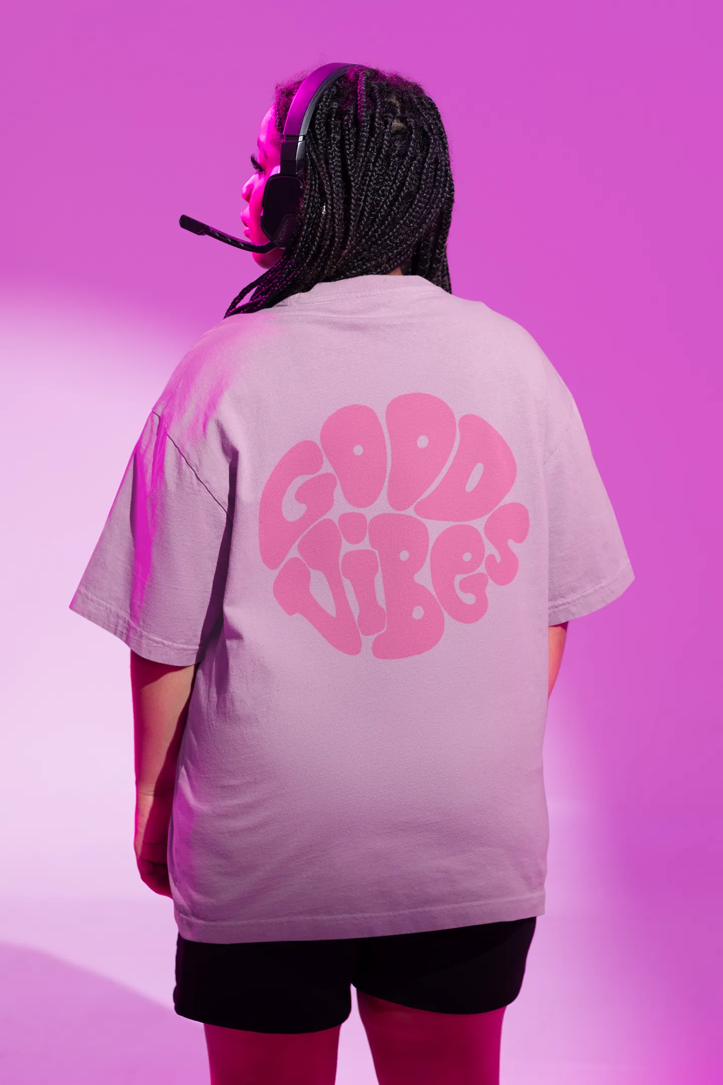 Good Vibes Oversized T-shirt