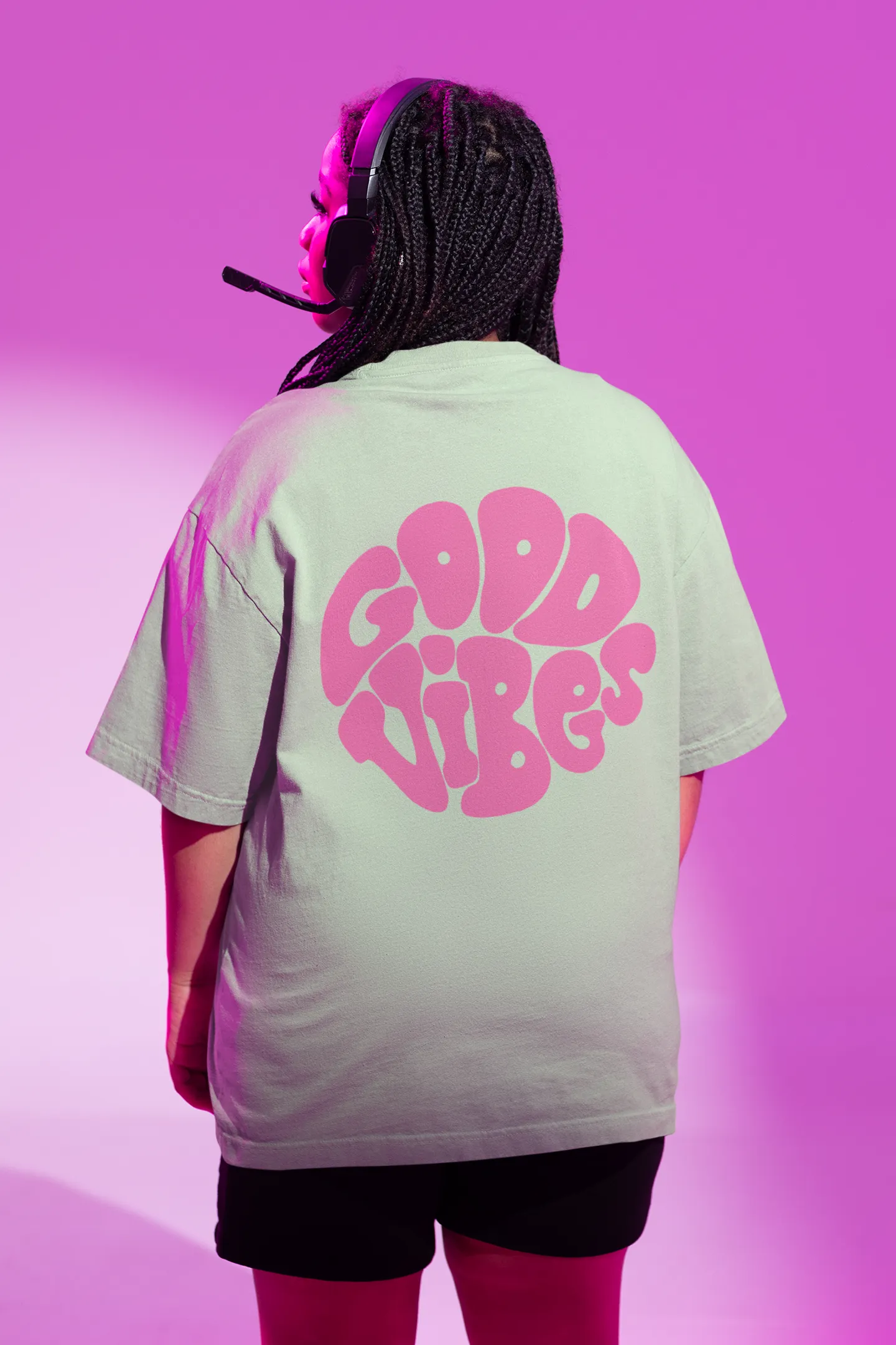 Good Vibes Oversized T-shirt