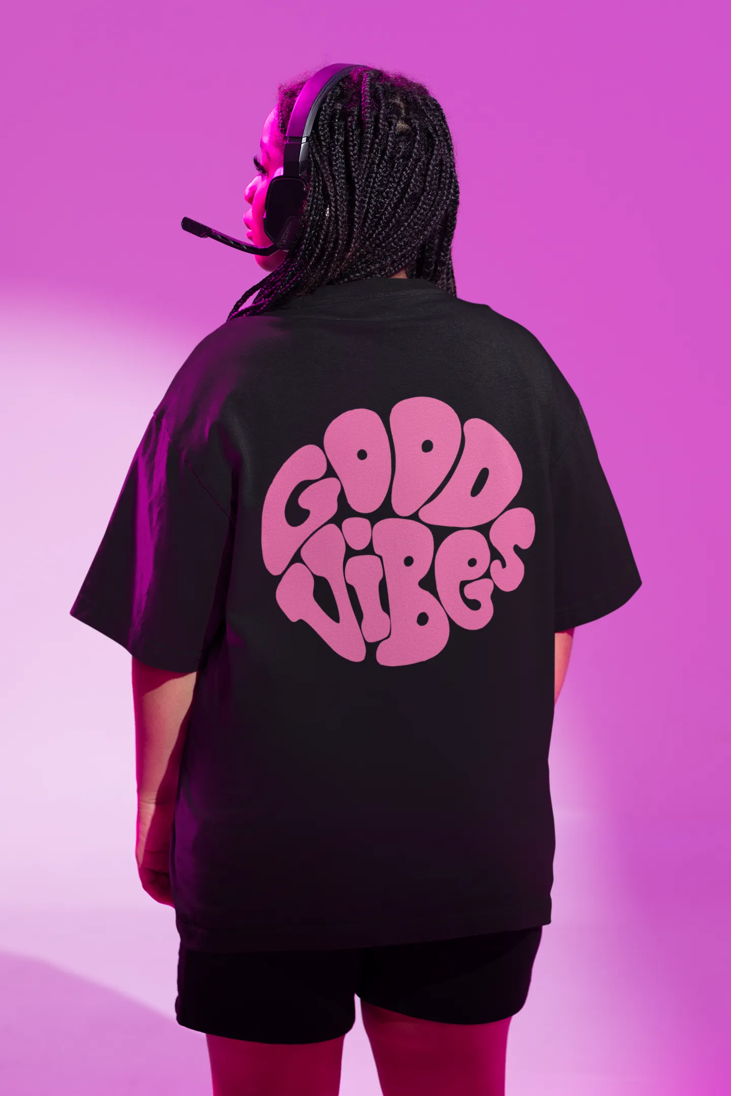 Good Vibes Oversized T-shirt