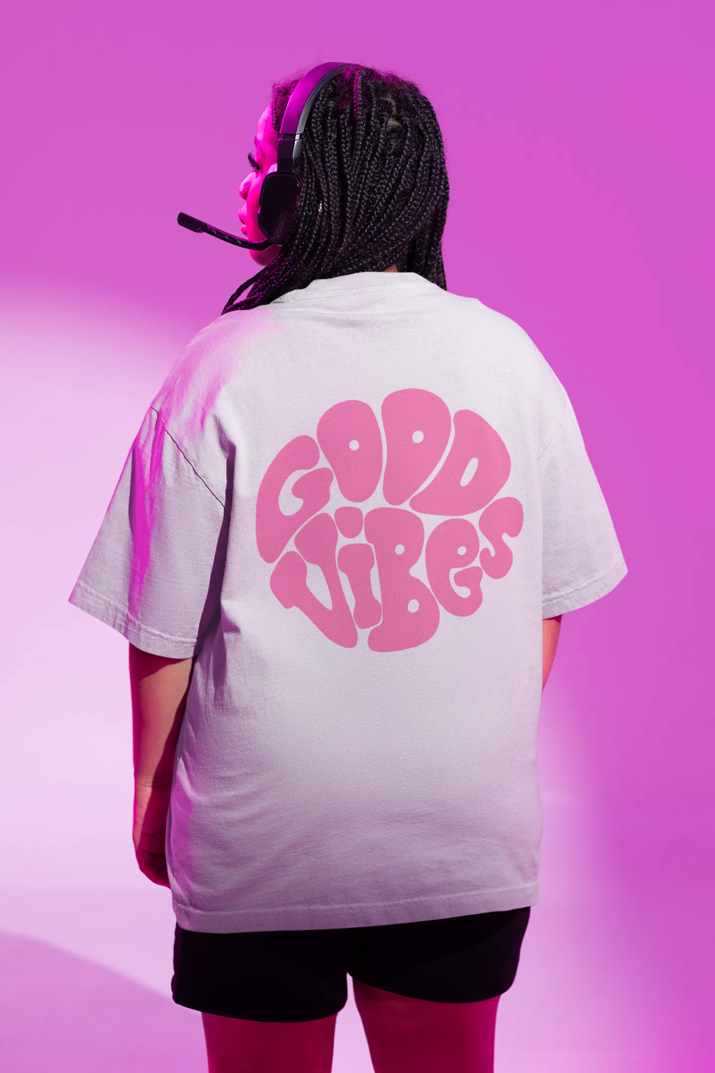 Good Vibes Oversized T-shirt