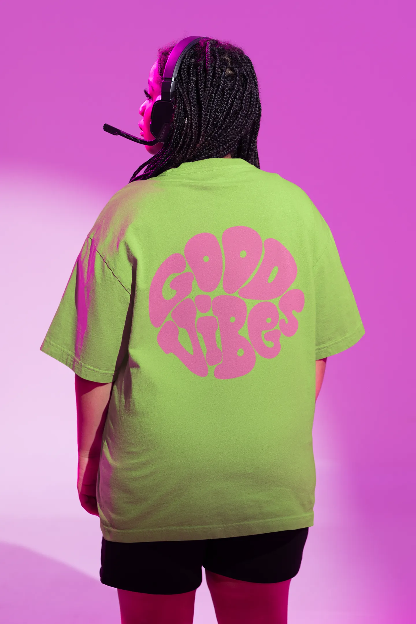 Good Vibes Oversized T-shirt