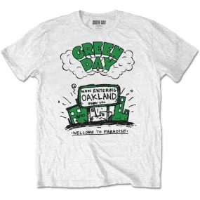 Green Day Adult T-Shirt - Welcome To Paradise