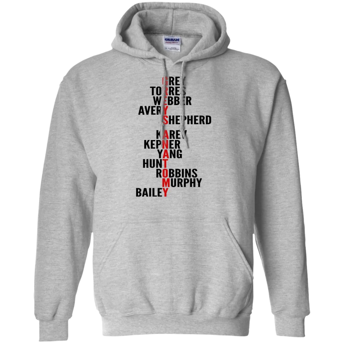 Grey's Anatomy Schauspieler Herren T-Shirt, Hoodie