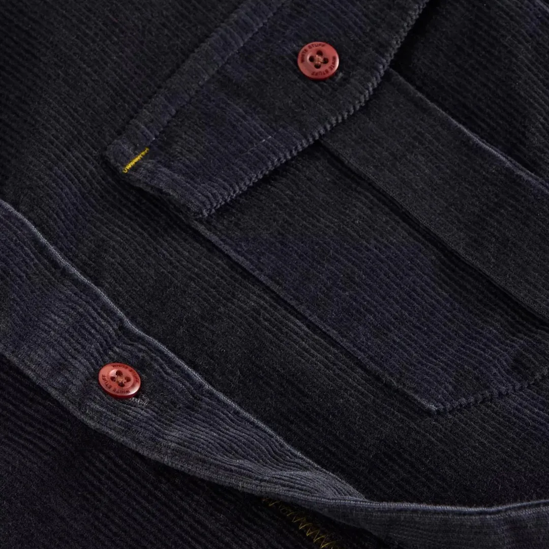 Griffin Cord Shirt - Dark Navy