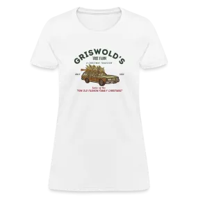 “Griswold’s Tree Farm-Christmas”-Women's T-Shirt