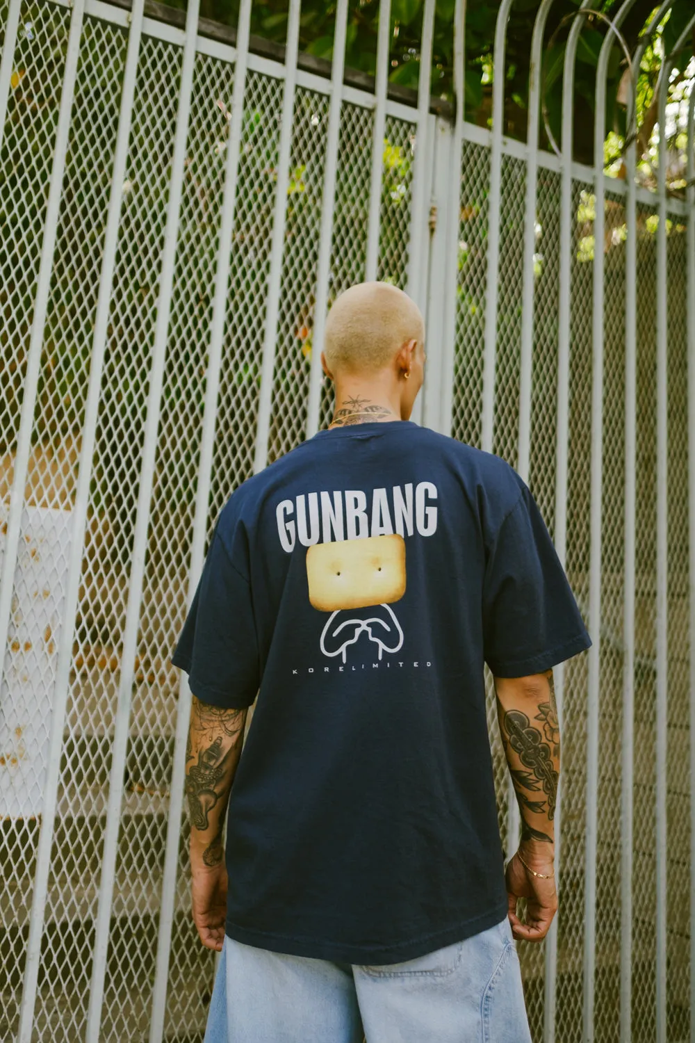 GUNBANG TEE (NAVY)