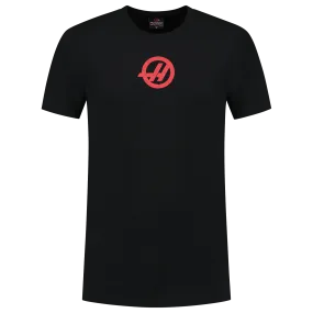 Haas Racing F1 Roundel Essentials T-Shirt - Black