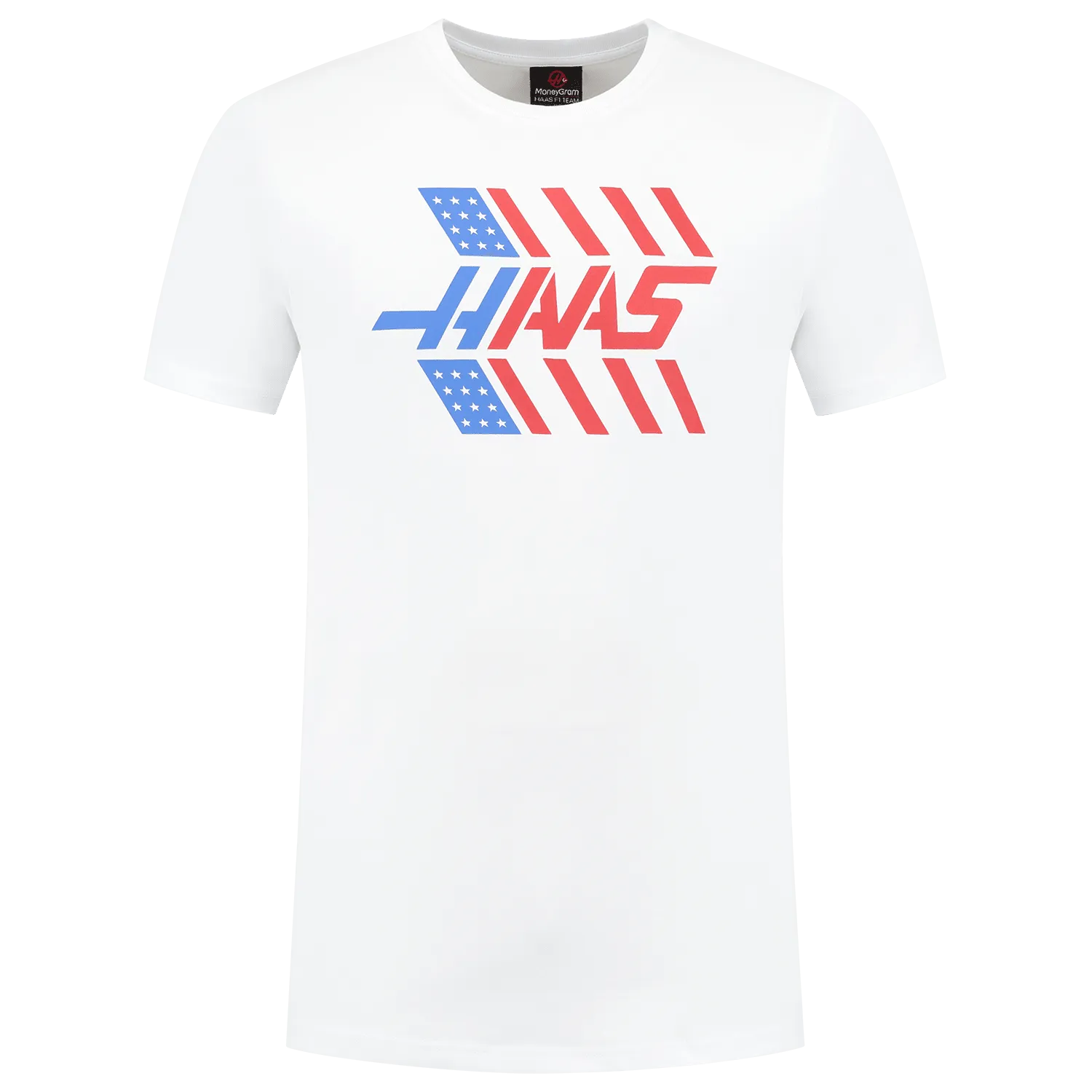 Haas Racing F1 Stars and Stripes T-Shirt - White