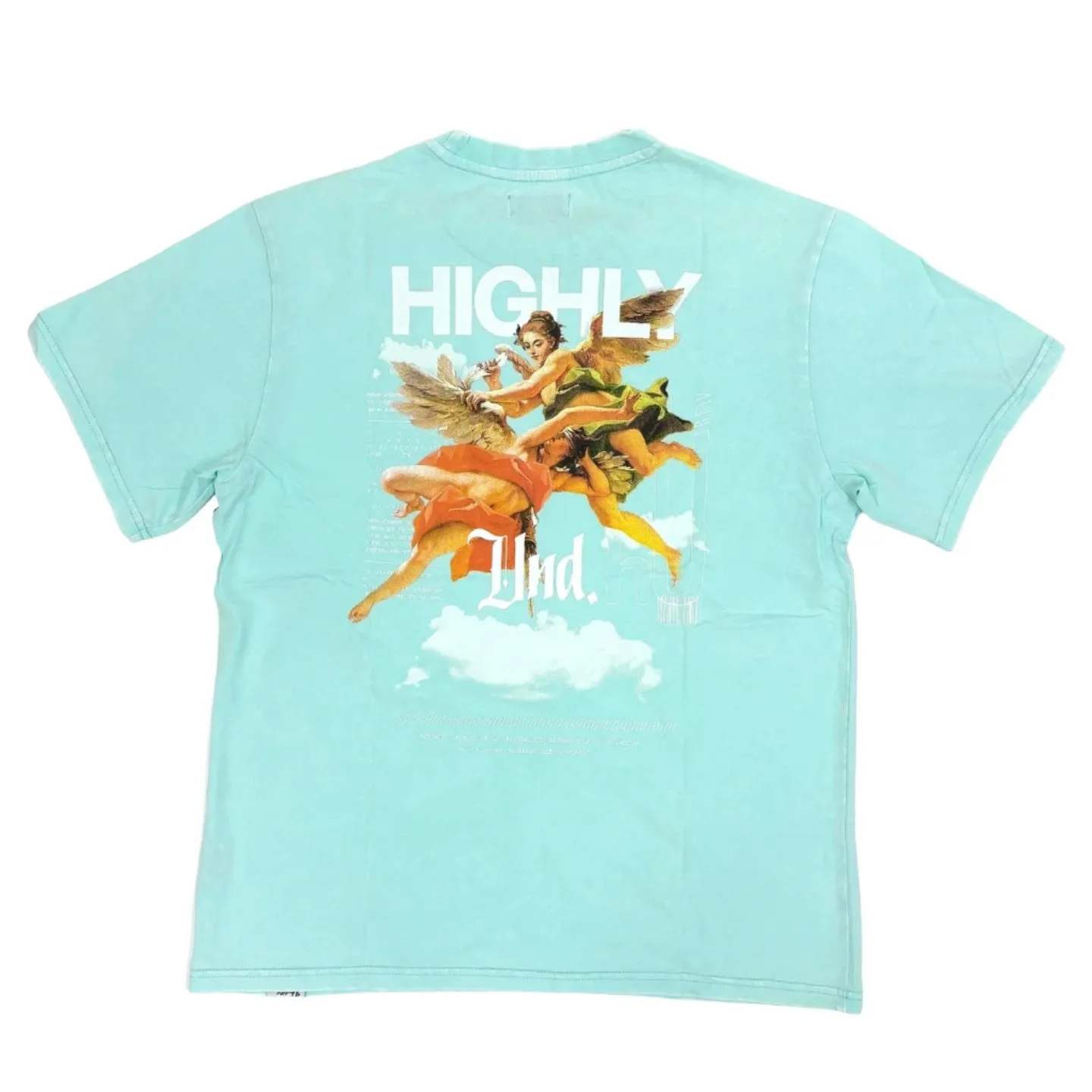 HIGHLY UNDRTD Beyond Heaven Washed Graphic T-Shirt