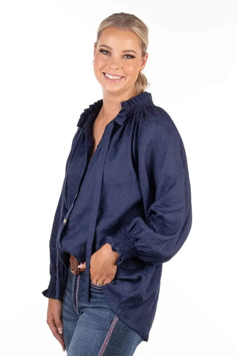 Hitchley & Harrow Shirt Womens Linen Collection