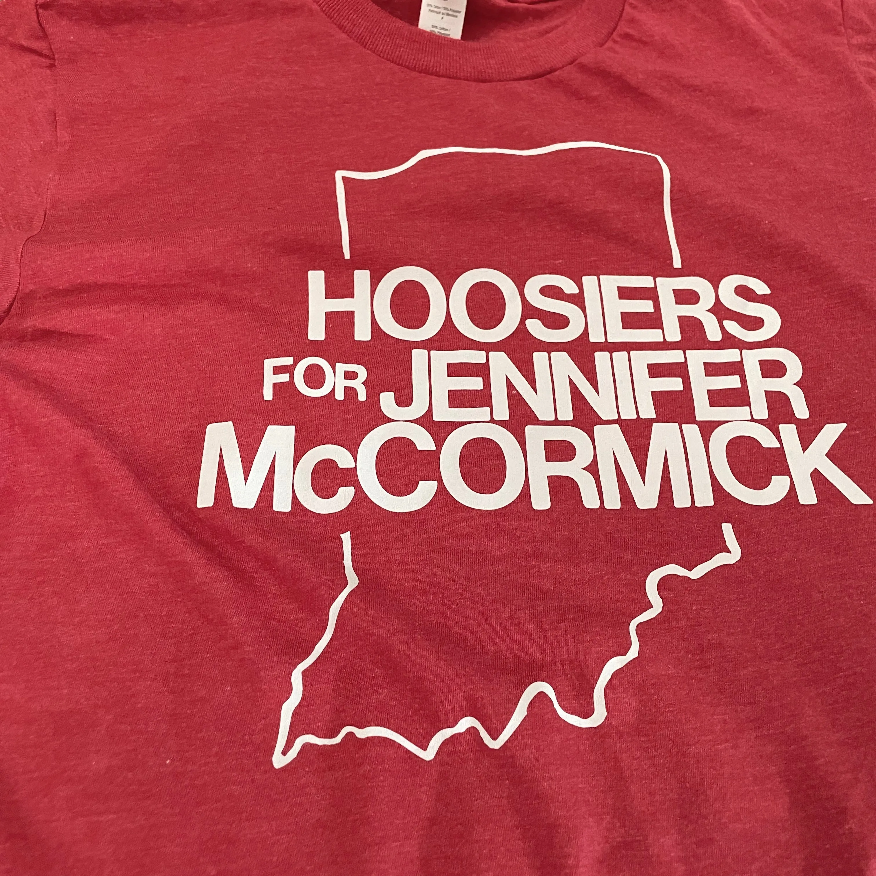 Hoosiers for Jennifer McCormick T-shirt