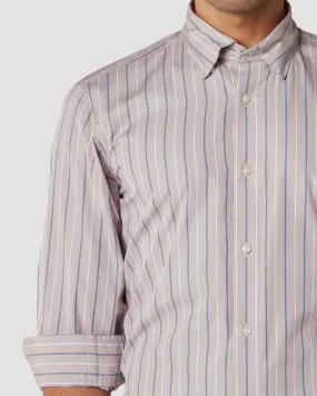 Japanese Grapevine Striped Shirt